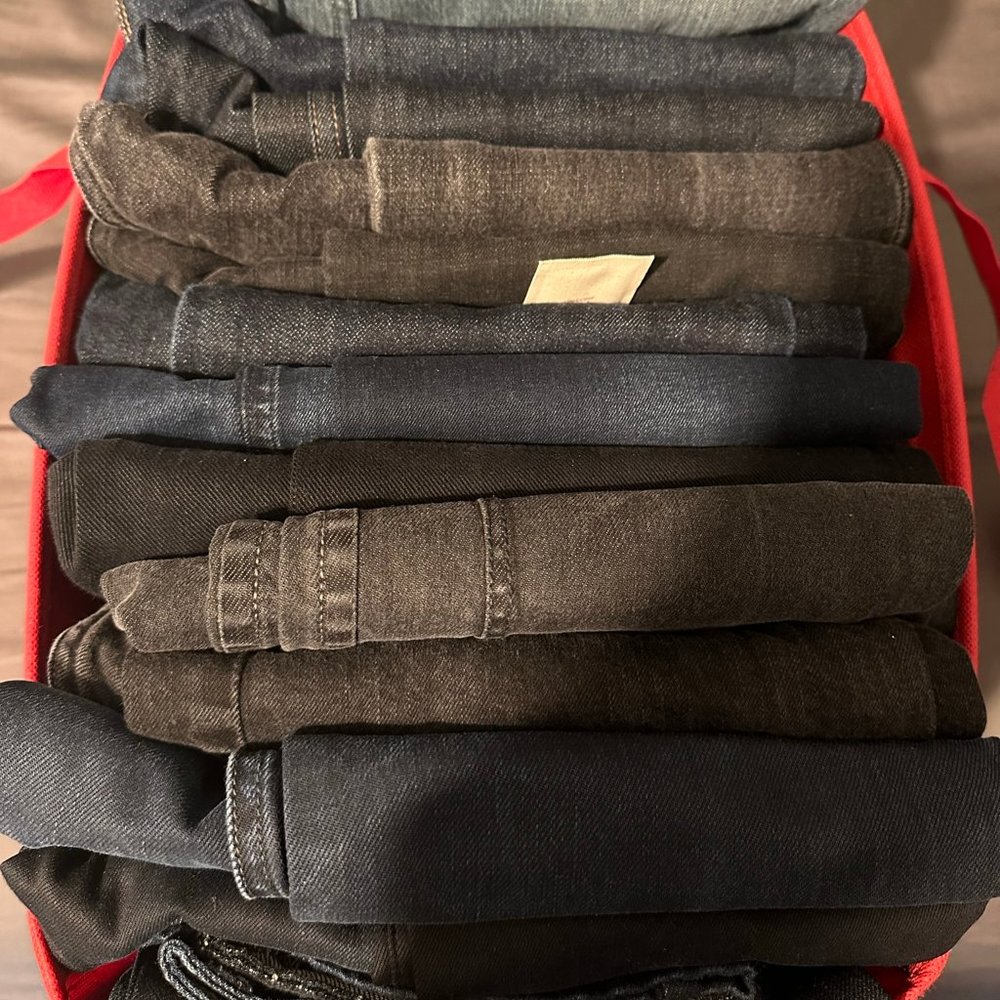 Bundle of 12 Designer Jeans